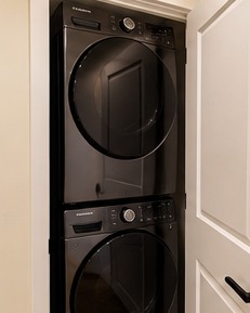 Laundry at The Niagara Suite, Thorold vacation rental near Niagara Falls